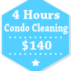 4 Hours Condo Apartment Cleaning