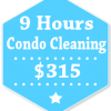 9 Hours Condo Apartment Cleaning