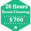 20 Hours House Cleaning